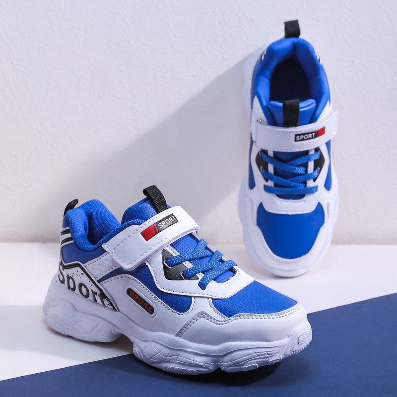 Children's trendy fall children's sports shoes in the big children's waterproof non-slip wear-resistant casual shoes